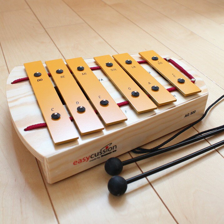 楽天市場】鉄琴 スタジオ49 モデルグロッケン アルト・D ガイドブック