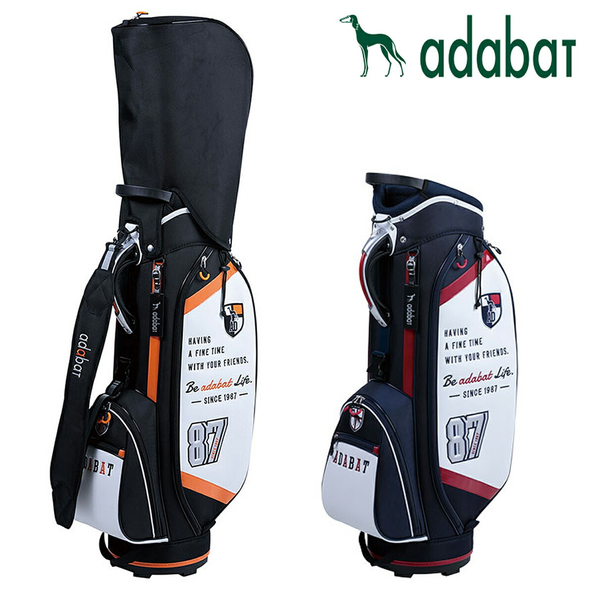 楽天市場】adabat アダバット日本正規品 メンズキャディバッグ