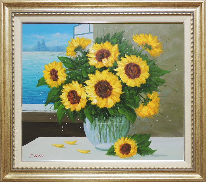 楽天市場】絵画 油絵 ばら （堀哲夫） 送料無料 【肉筆】【油絵】【花