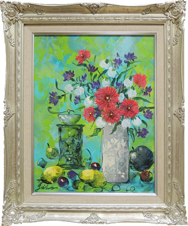 楽天市場】絵画 油絵 花とバイオリン (池田秀郎) 送料無料 【肉筆