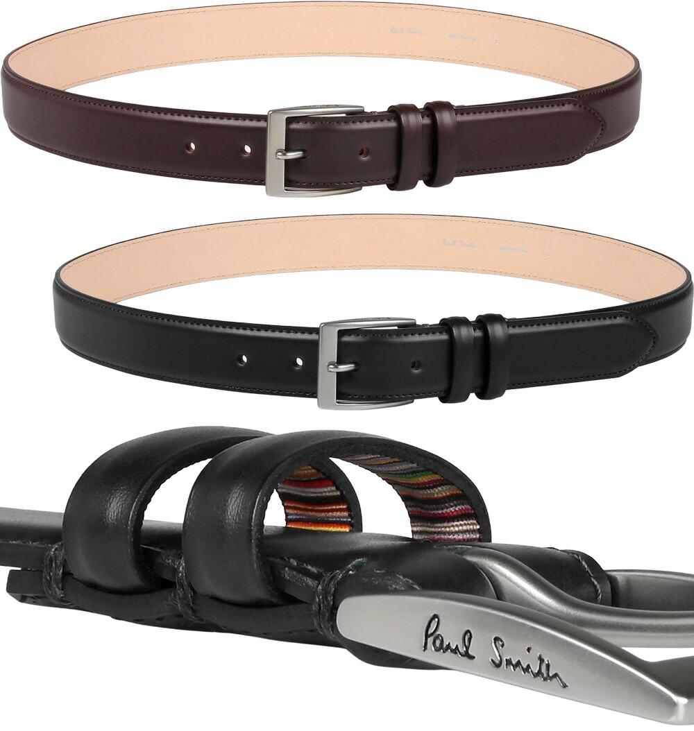 楽天市場】BVLGARI ブルガリメンズレザーベルト ブラック バックル上部