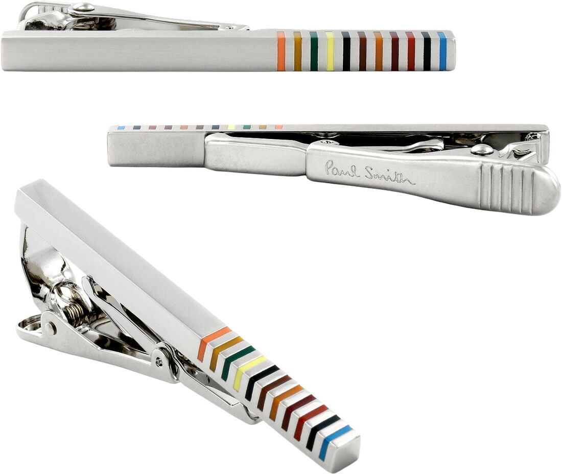 楽天市場】Paul Smith ポールスミスメンズ ロゴ刻印ネクタイピンマルチ