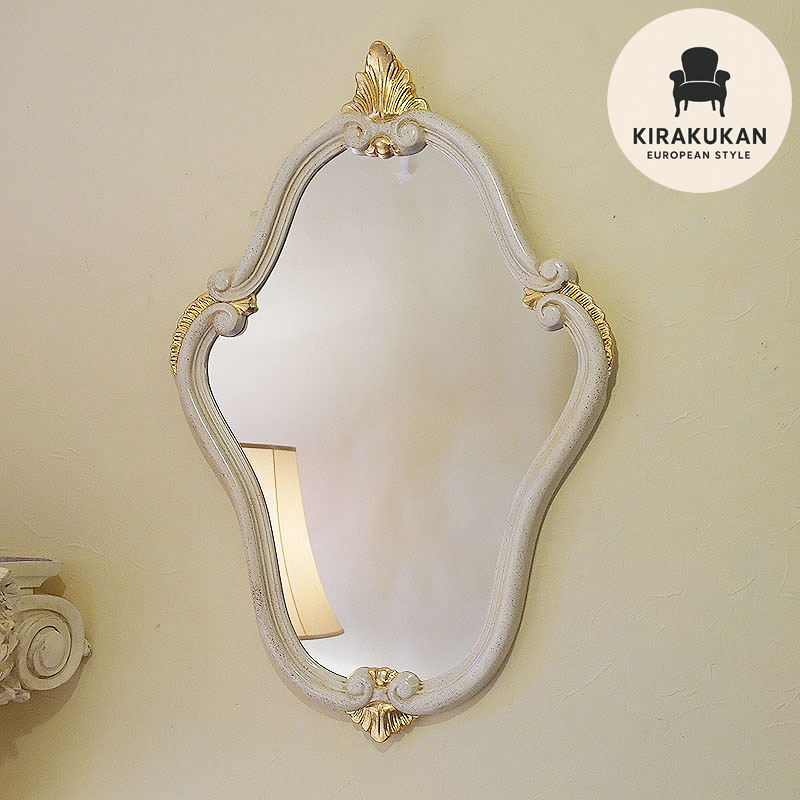 楽天市場】鏡 壁掛け アンティーク ベネチアンスタイルミラー