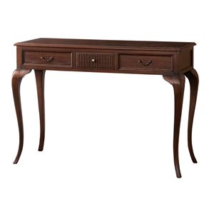 楽天市場】コンソールテーブル 猫脚 天然木 引き出し 完成品 幅106.5cm