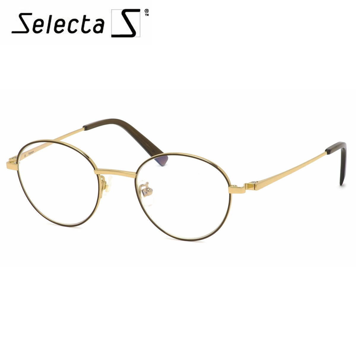 楽天市場】セレクタ selecta メガネ 87-0002 1 48サイズ ボストン