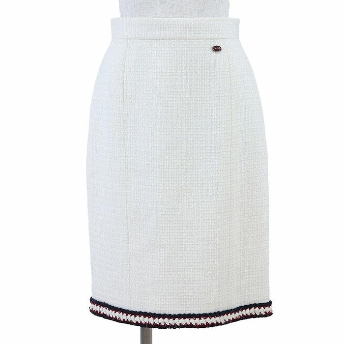 楽天市場】シャネル スカート 36サイズ Sサイズ 7号 ツイード モヘア