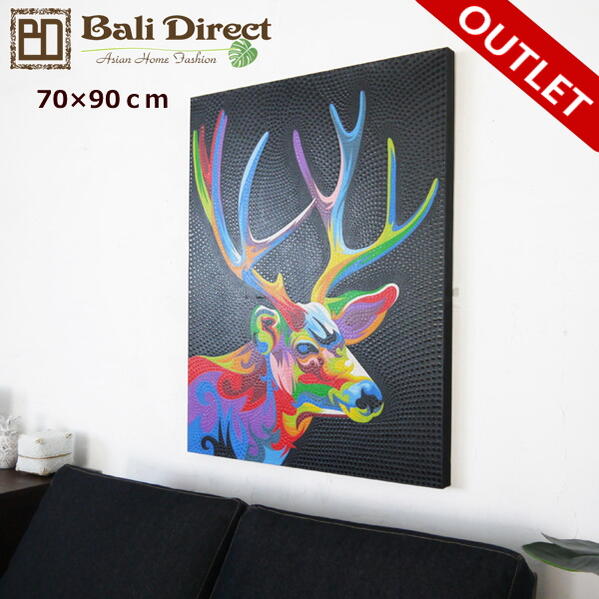 楽天市場】【アウトレット】アジアン雑貨 ドットアート カラフル