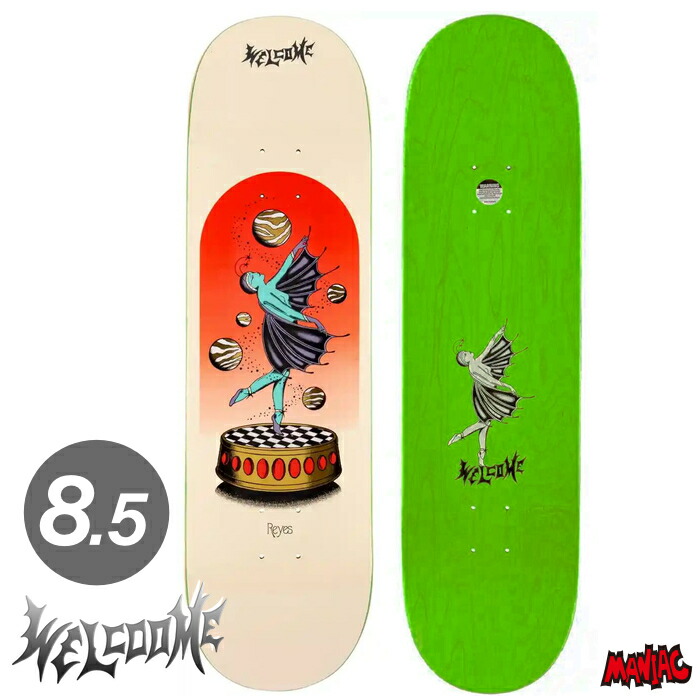 楽天市場】【スケボー デッキ 8.25 8.38 8.5 8.0】WELCOME SKATEBOARDS