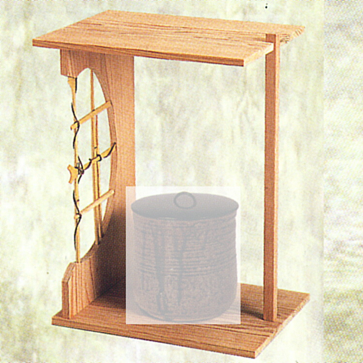 楽天市場】【送料無料】【茶道・茶道具】溜精棚 淡々斎好写 : 茶道具