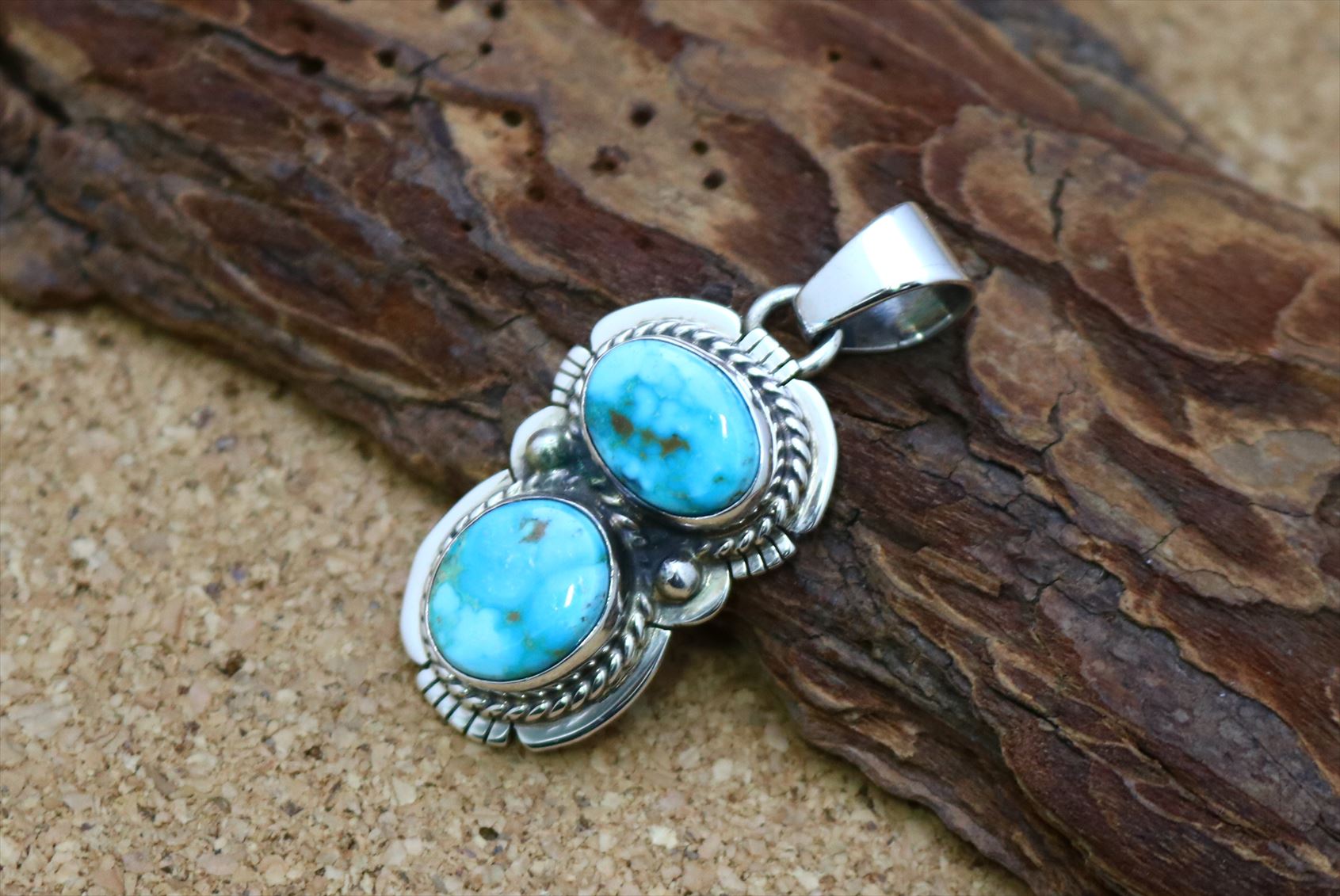 楽天市場】インディアンジュエリー キングマンターコイズシルバー