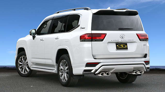 ランドクルーザー200 ステンレスマフラー モデリスタリアカート専用