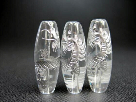 楽天市場】天珠 皇帝龍天珠 五本爪龍天珠 龍神天珠 白 38×12mm