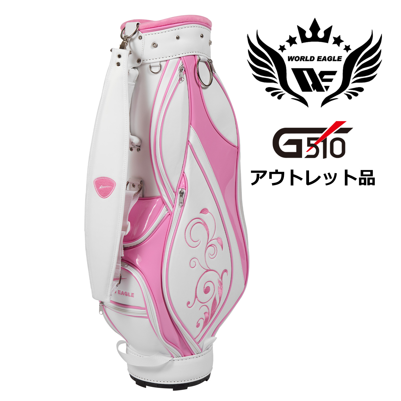 楽天市場】ワールドイーグル 大人色らしいおしゃれレディース キャディ