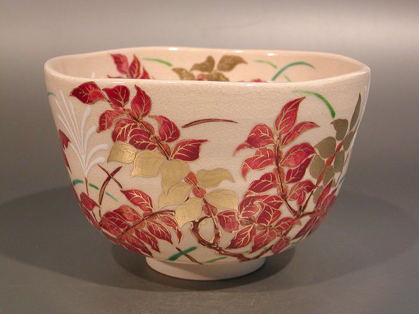 楽天市場】【茶器/茶道具 抹茶茶碗】 金彩 松 手塚石雲作（花蝶窯