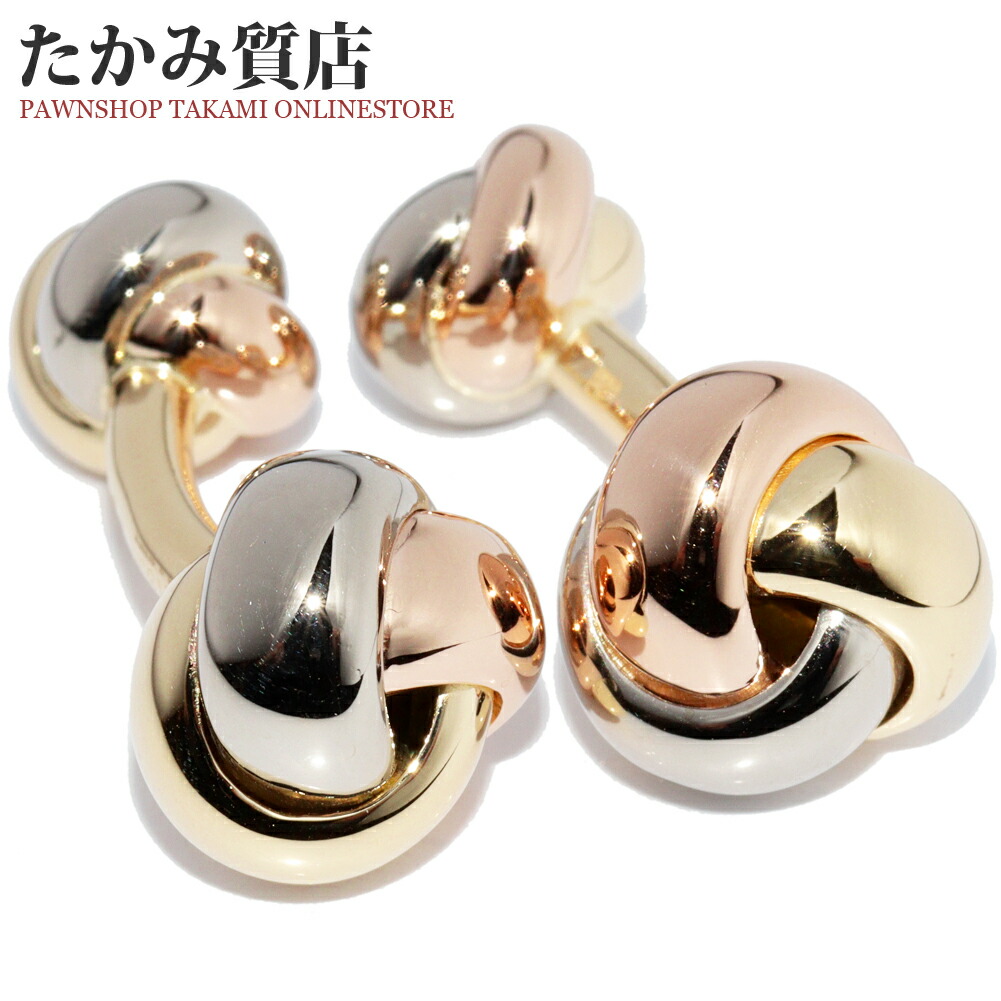 楽天市場】ティファニー カフス カフリンクス K18YG リターントゥ