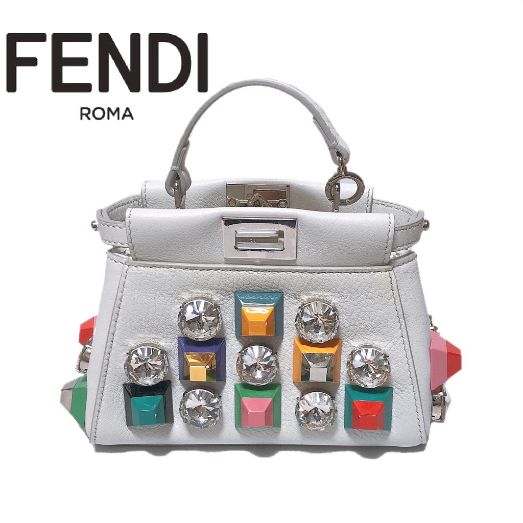 楽天市場】FENDI フェンディ Peekaboo Phone Case ピーカブー フォン