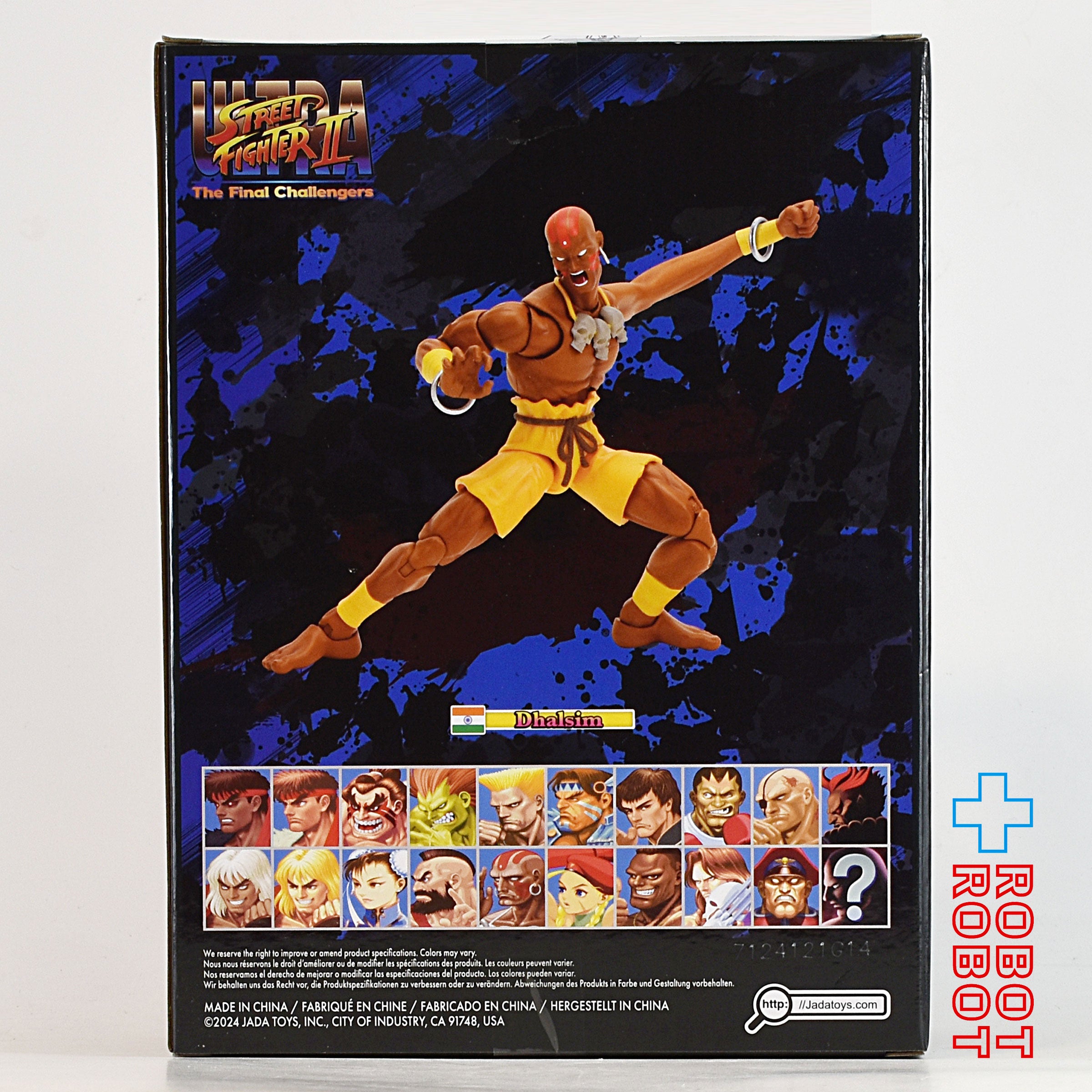 JADA TOYS ウルトラストリートファイターⅡ ダルシム 6インチ