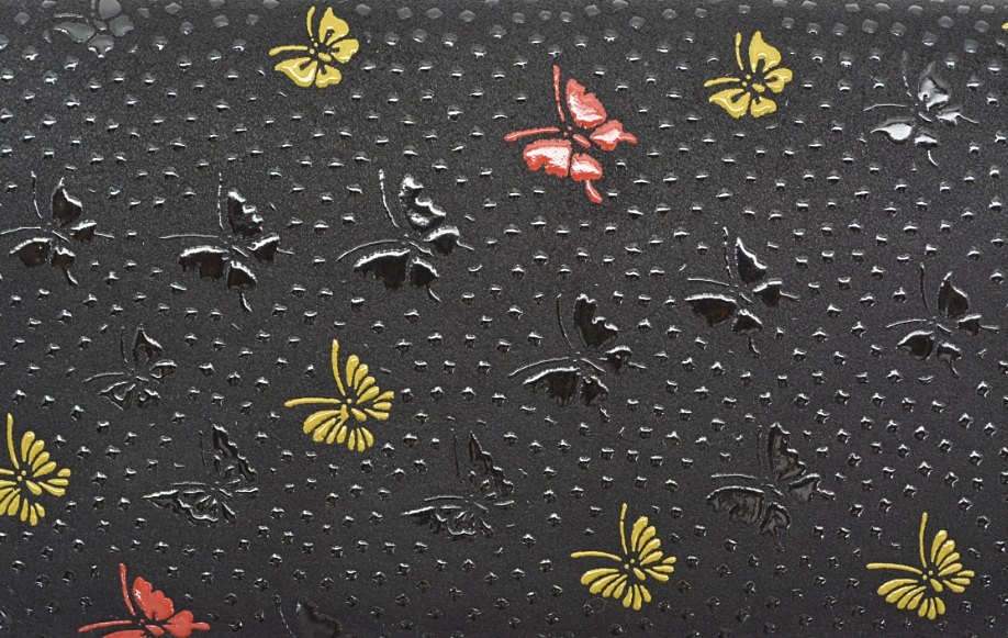 和雑貨 四季彩堂 オンラインショップ / 三色蝶 かぶせ折財布