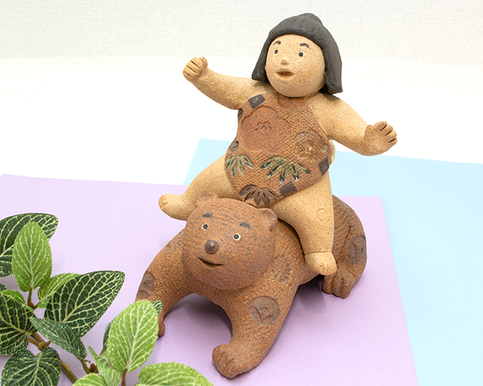 和雑貨 四季彩堂 オンラインショップ / 端午陶人形 熊太郎