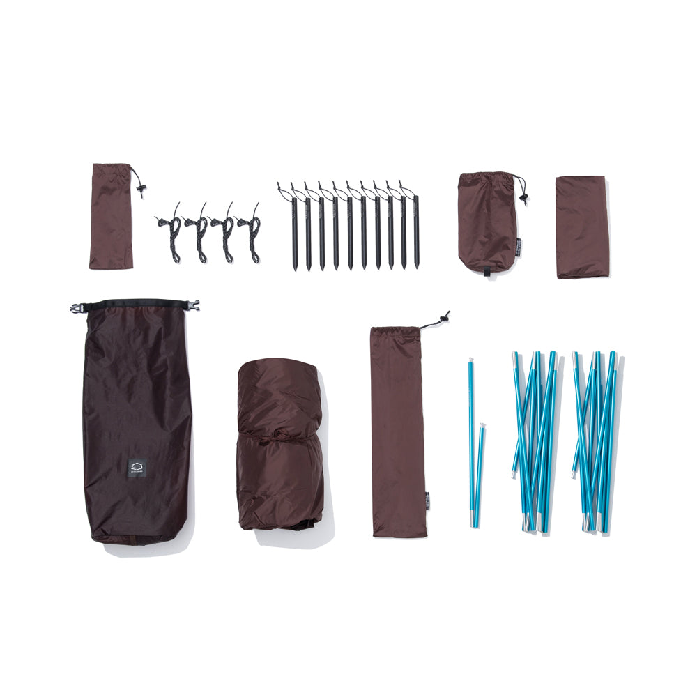 EL CHALTEN 1p ZEROBONE（軽量 Wウォールテント1人用/ 設営3分 結露