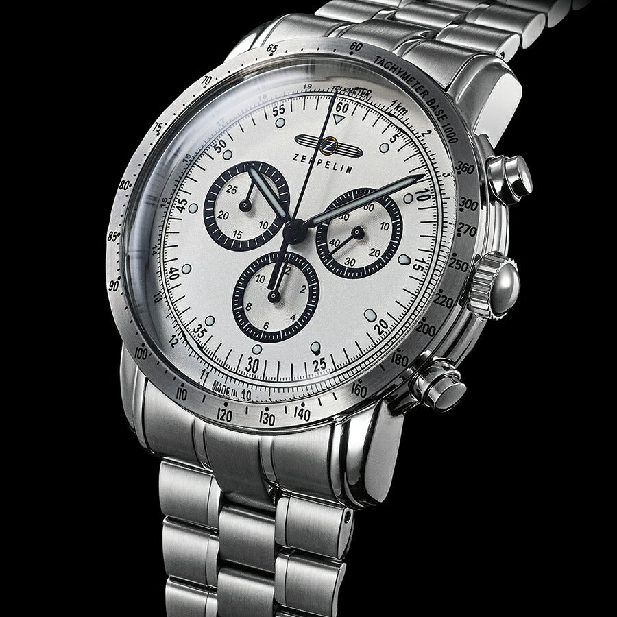 ツェッペリン 100周年記念シリーズ 日本限定 クロノグラフ 8894M-1