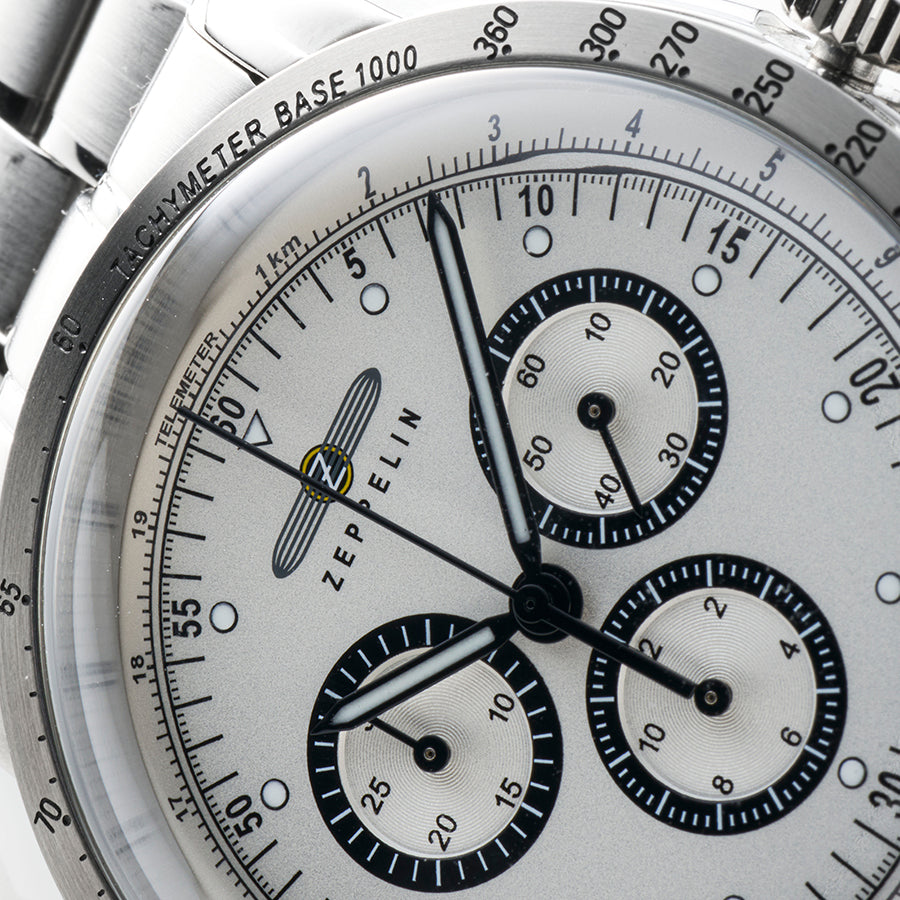 ツェッペリン 100周年記念シリーズ 日本限定 クロノグラフ 8894M-1