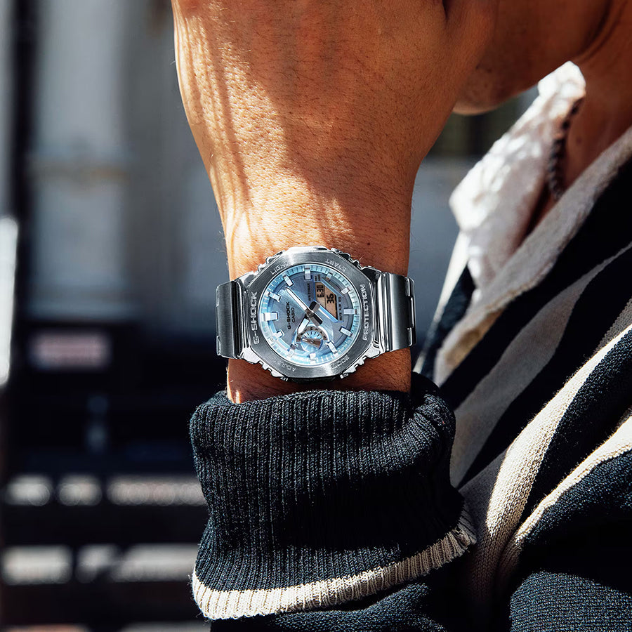 G-SHOCK メタルカバード GM-2110D-2AJF メンズ 電池式 アナデジ