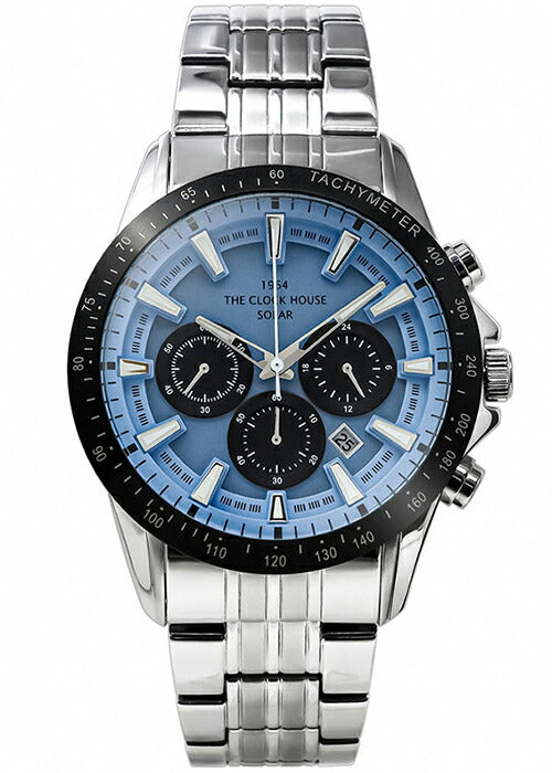 ザ・クロックハウス ソーラー クロノグラフ マジックアワー 群青
