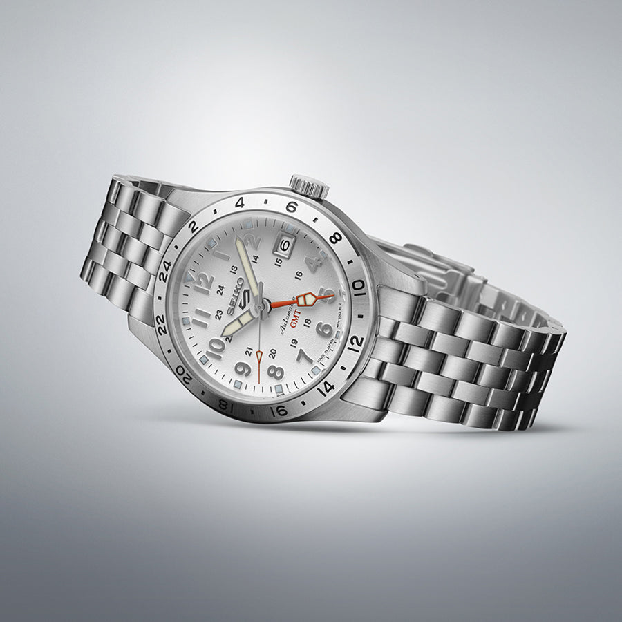 セイコー 5スポーツ フィールド GMT スポーツスタイル SBSC009 メンズ