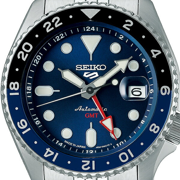 セイコー 5スポーツ SKX スポーツ スタイル GMTモデル SBSC003 メンズ