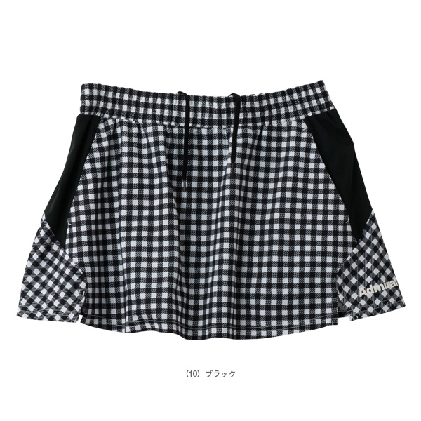 Admiral テニスウェア Mサイズ グレー・チェック柄 Admiral チェック柄