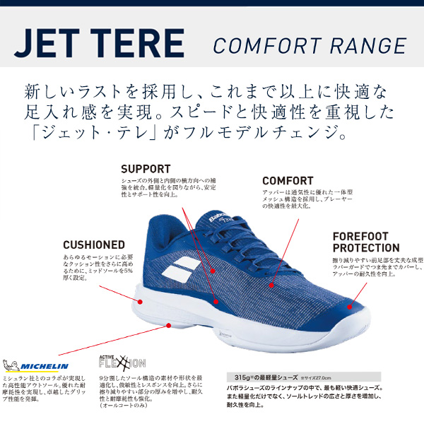 バボラ シューズ ]ジェットテレ2サンドグラス／JET TERE 2 SAND GRASS