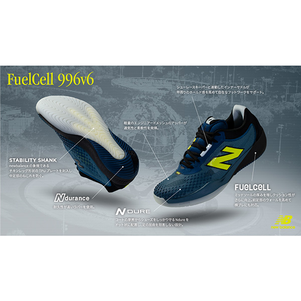 ニューバランス シューズ ]フューエルセル996／Fuelcell 996 v6 H／4E