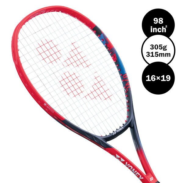 YONEX VCORE 98 テニスラケット (グリップ2) YONEX VCORE 98 テニス