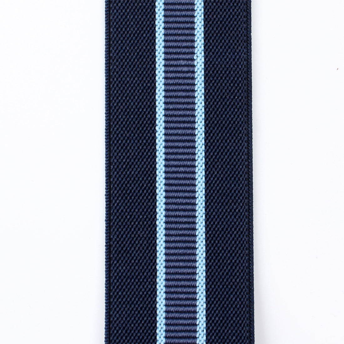 サスペンダー アルバートサーストン 英国製 35mm ネイビー×ブルーライン