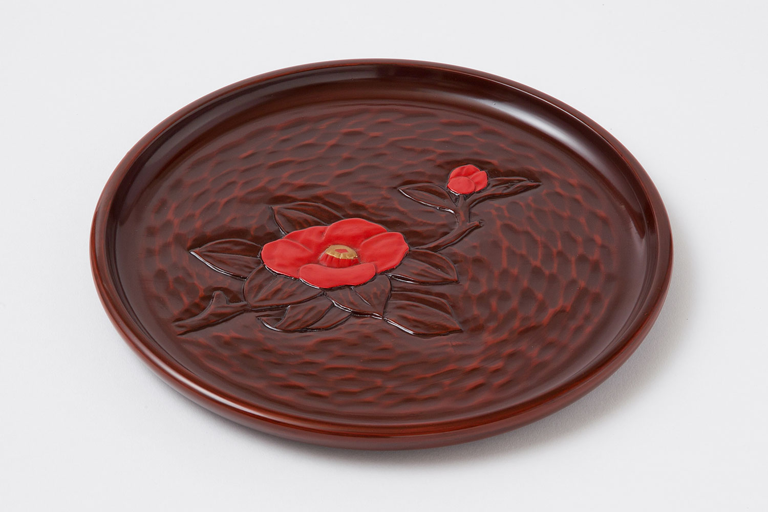 鎌倉彫の丸盆 | 鎌倉彫陽雅堂 公式オンラインショップ 伝統工芸品