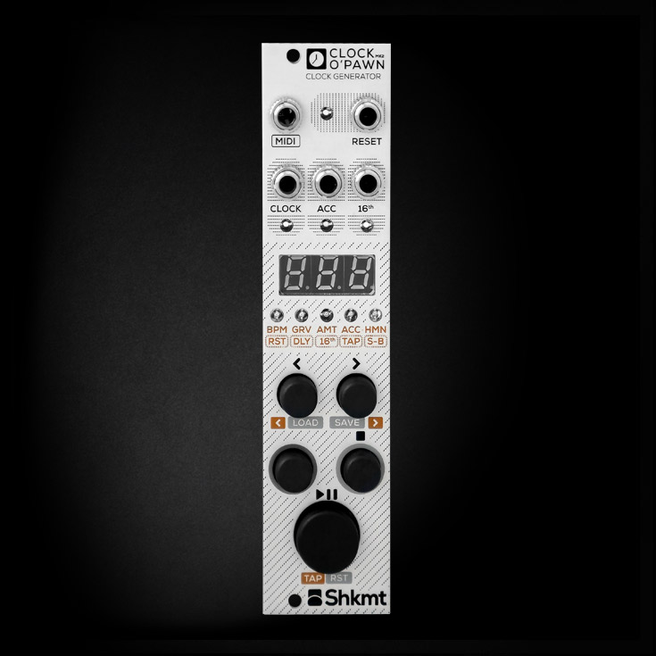 鍵盤楽器 Shakmat Modular Clock O'Pawn MK2 Shakmat — Clock O'Pawn MK2