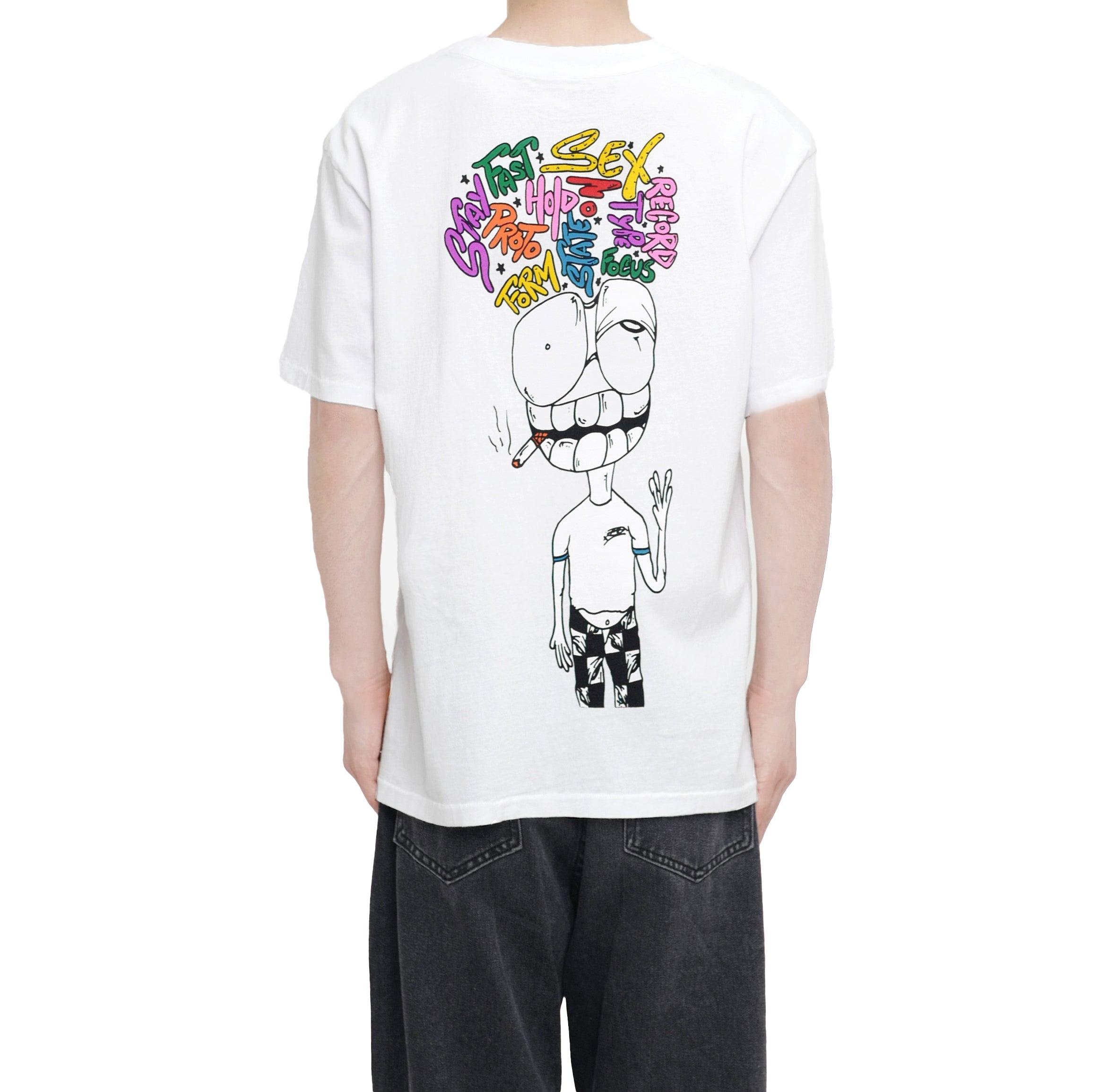 Matty Boy Anti Promo NYC Exclusive White Short Sleeve Tee - SRM