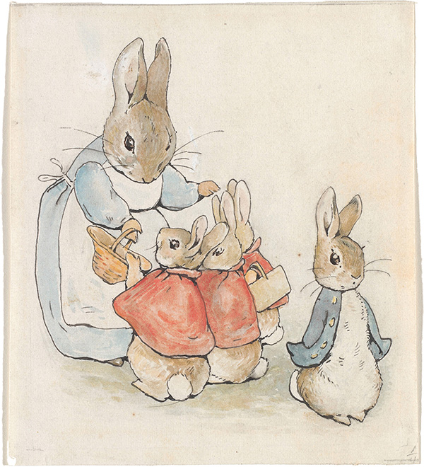 ピーターラビット™展」｜静岡市美術館