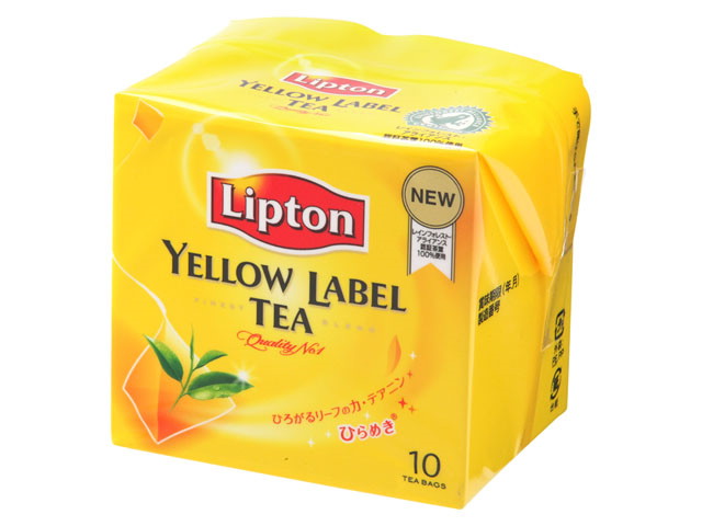 リプトンイエローラベルティーバッグ2g10袋 ※軽（ご注文単位6個