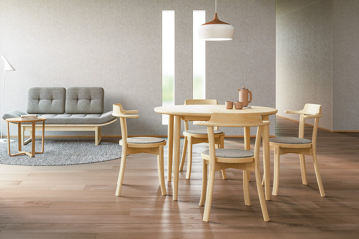 マム ダイニング EXテーブル | 塩田家具 リヴリア