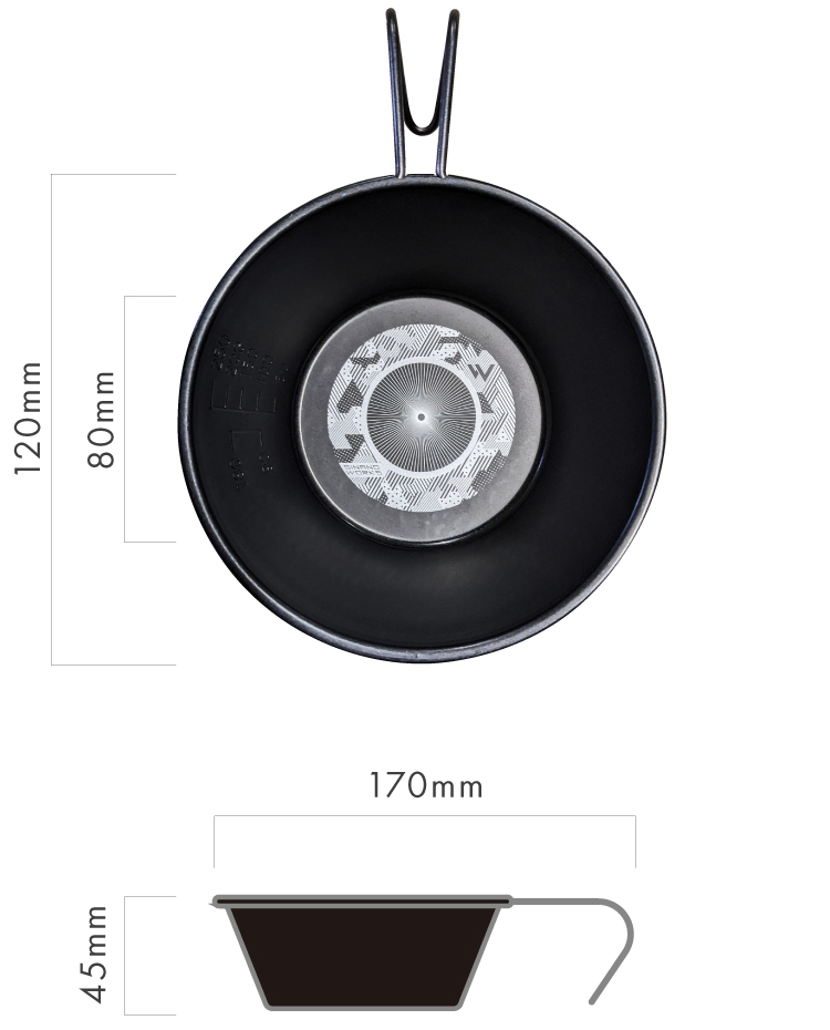 BLACK SIERRA CUP 320ml | ブラックシェラカップ 320ml | SINANO WORKS