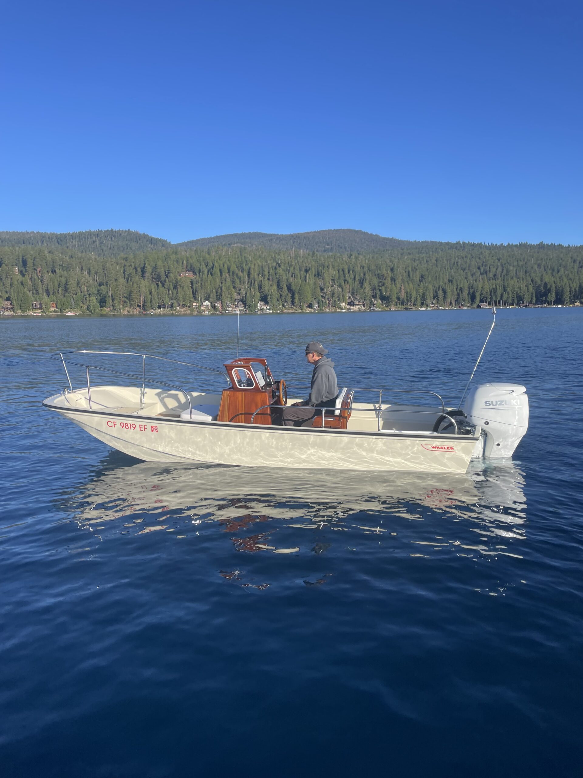 1969 Boston Whaler 17ft Nauset - SOLD - Sierra Boat Company