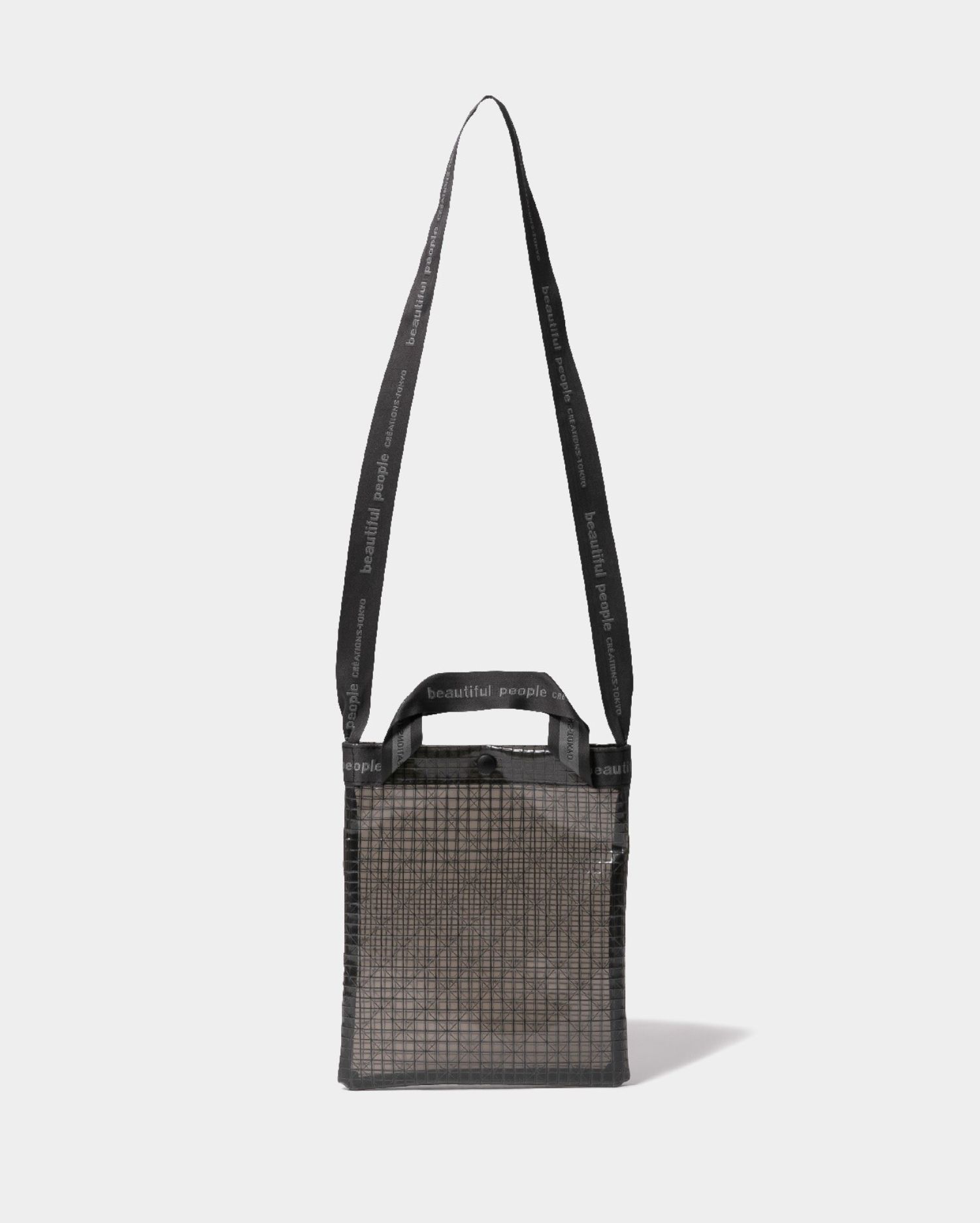 beautiful people - Vinyl logo tape Sacoche bag / ビニールロゴ