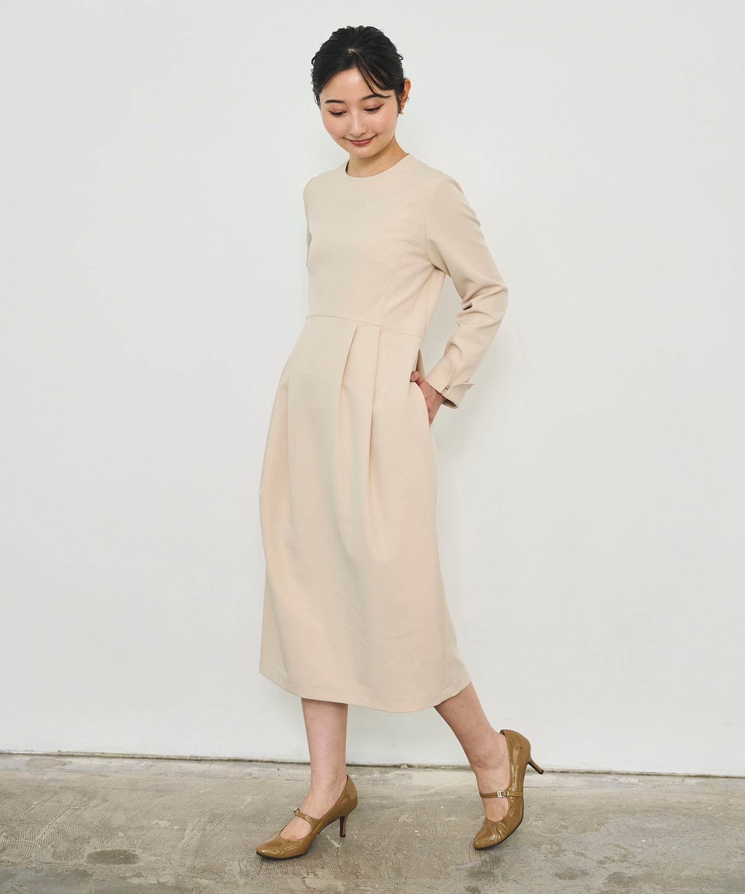 衿2way】 ミディコクーンワンピース – Sirin Online Store