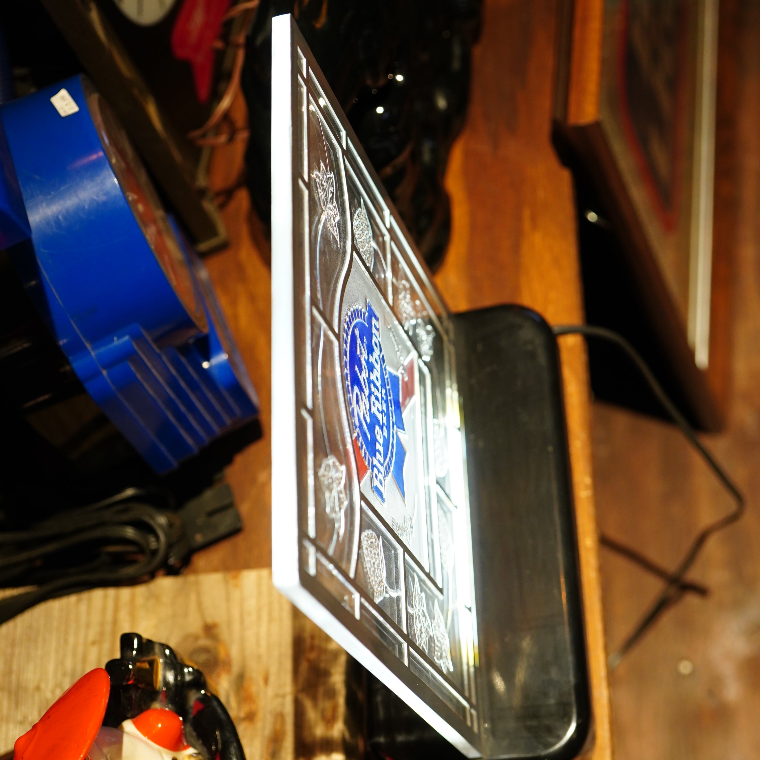 1980's PABST BLUE RIBBON デジタルクロックライトサイン – SK OLDIES