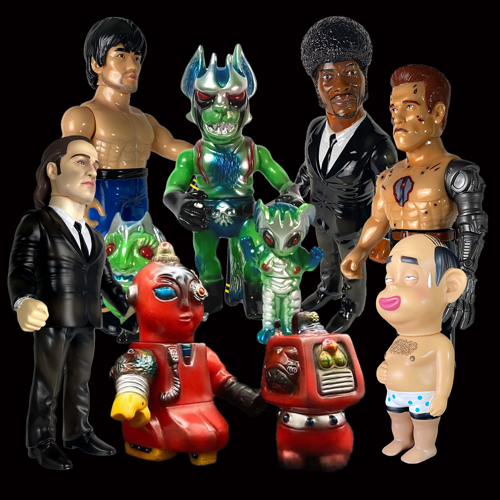 TOY ART GALLERYの「CROSSBONE ZOMBIE」でKENTH TOY WORKS「HANDPAINT