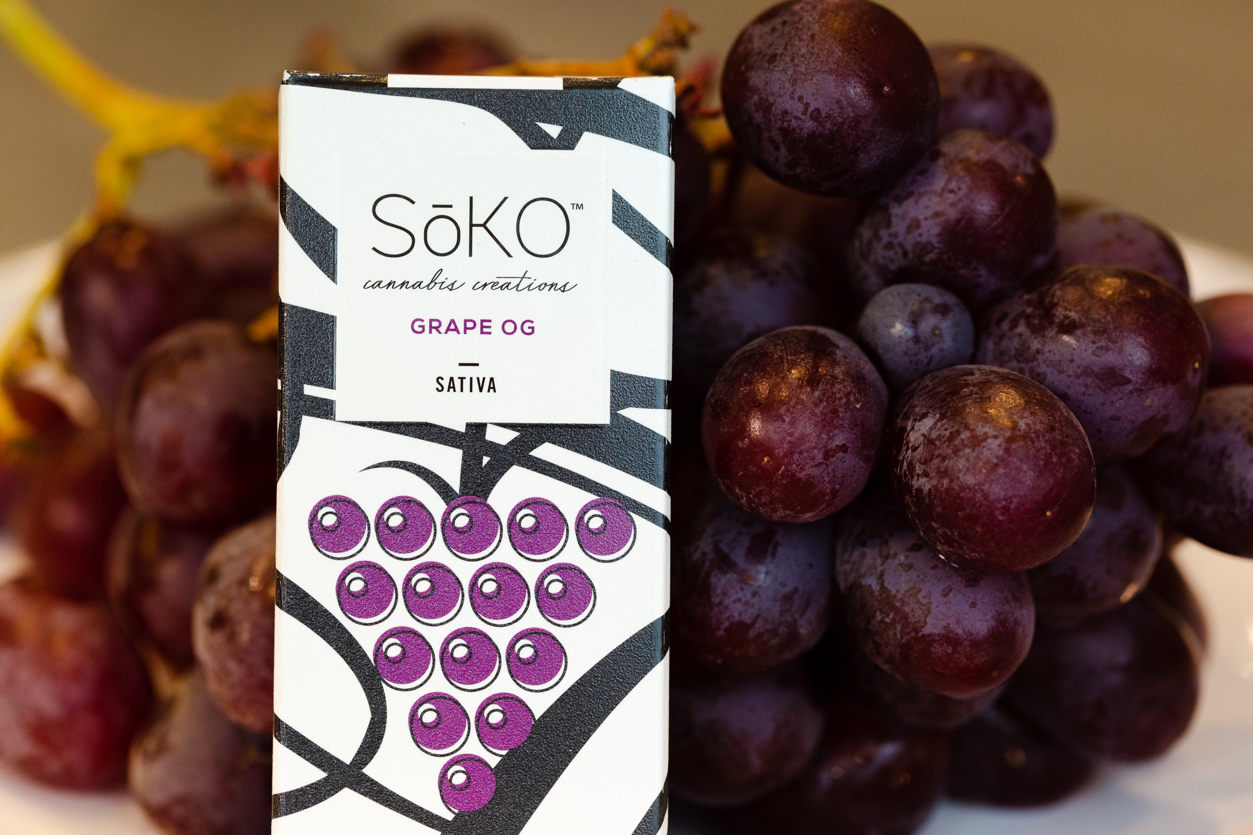 SoKo's THC Oil Vape - Grape OG Sativa | SoKo's – SōKO Shop