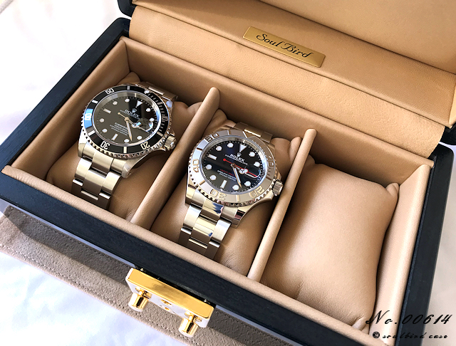 時計ケースにはヨットマスターを収納 | 高級時計ケースのソウルバード