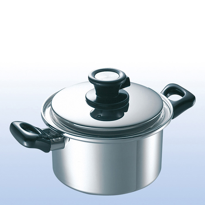 ステンレス鍋20cm両手深｜お惣菜など冷凍食品・調味料・無添加